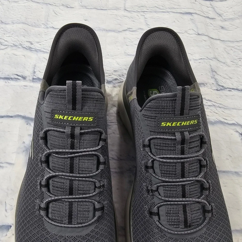 Skechers Summits High Range Mens 10.5 Grey Hands Free Walking Sneakers 232457